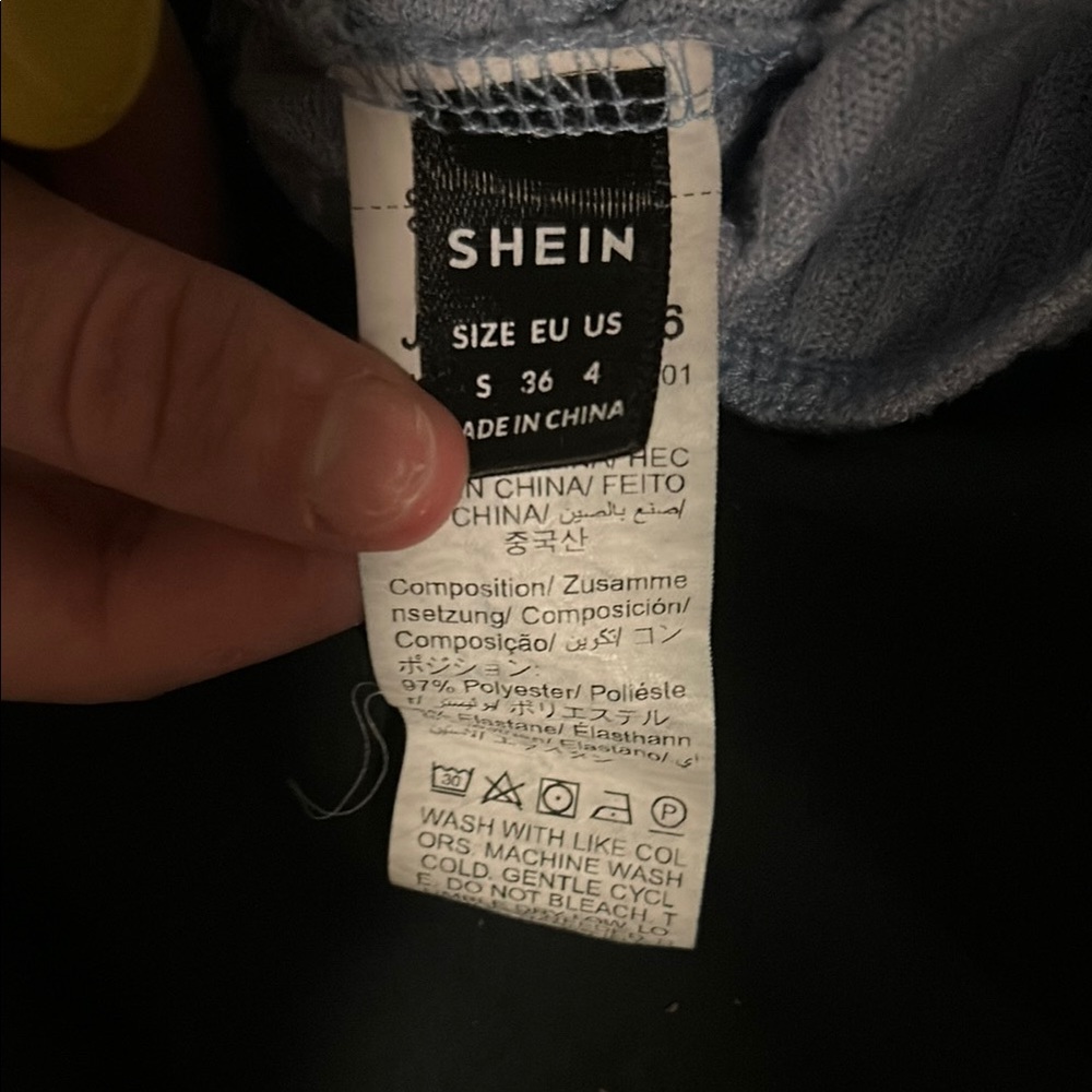 Shein Light Blue Garment